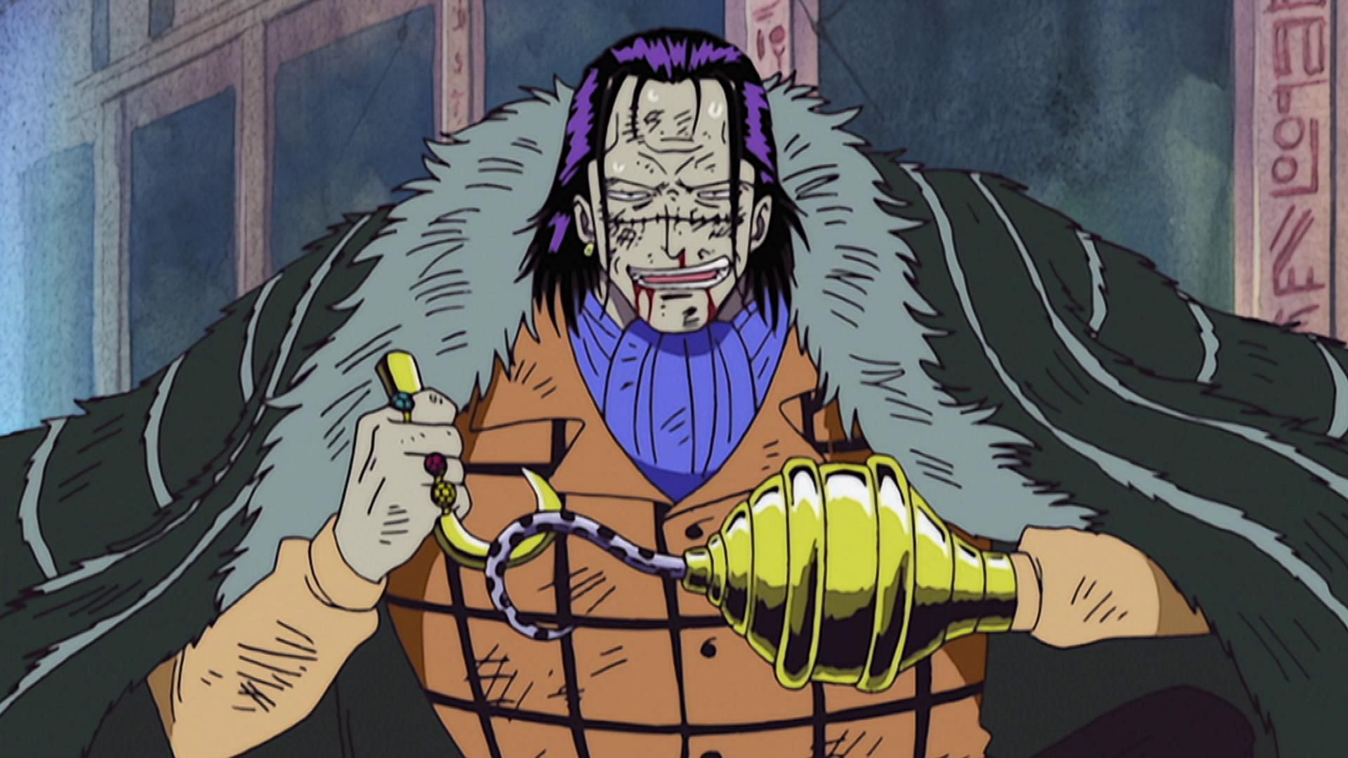 Crocodile in One Piece's Arabasta Arc (Image via Toei Animation)